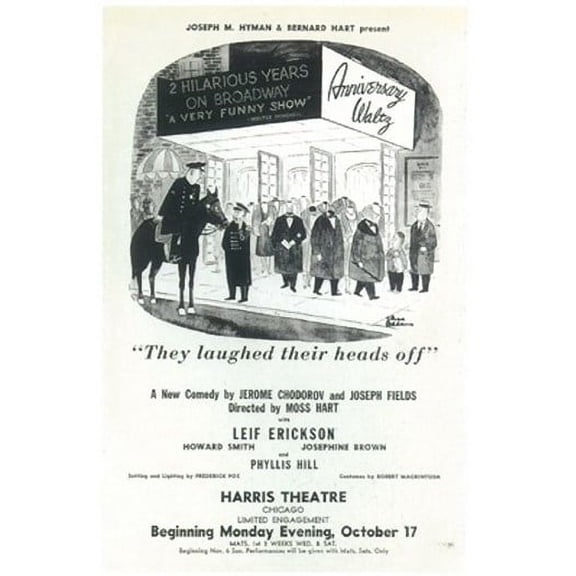 Anniversary Waltz (Broadway) Movie Poster (11 x 17)