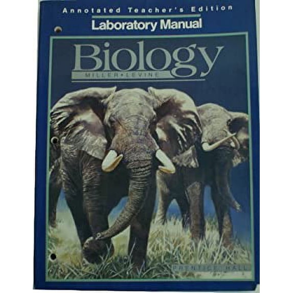 Pre-Owned Annotated Teacher's Edition Laboratory Manual Biology 9780130814319 Used