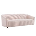 thumbnail image 1 of Announce Performance Velvet Channel Tufted Sofa-EEI-5053, 1 of 3