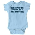 thumbnail image 1 of Announcement New Baby Big Brother Bodysuit Jumper Boys Infant Baby Brisco Brands 12M, 1 of 6