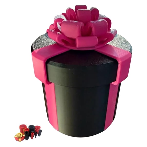 Annoying 10 Layer Screw Gift Box, Nesting Gift Boxes With Lids, Fun Box for Cash Surprises