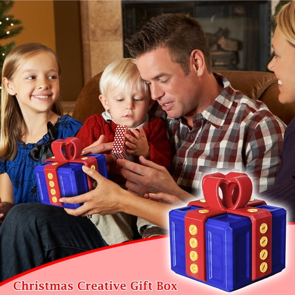 Annoying Gift Box-Hilarious Screw Challenge with Surprise, Annoying Gift Box with Screws, Funny Surprise Prank Novelty Money Card Container Creative Gift A (6cm*6cm)