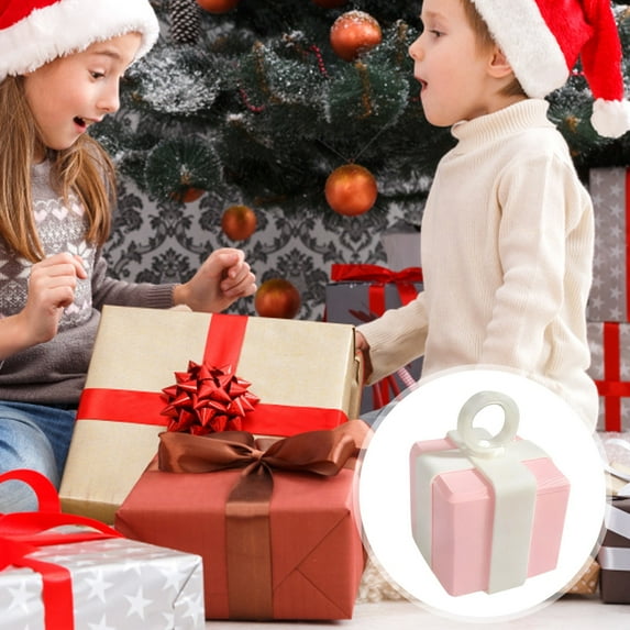 Annoying Gift Box,Take Apart Box to Get Gift,Puzzle of Box Toy,Surprise Funny Prank Box,Unique Secret Santa and Birthday Surprise Box,Novelty Box(Pink)