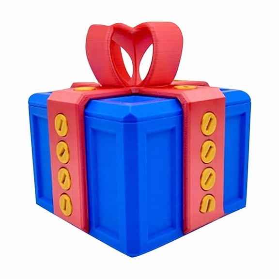 Annoying Gift Box With Screws Large Annoying Gift Boxes Prank Screw Box 3D Printed Gift Box Money Card Container Christmas Gift