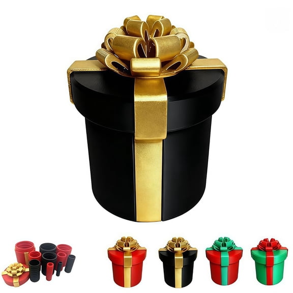 Annoying Nested Screw Gift Box, 10-Tier Twist Open Prank Box, Christmas Party Gag Gift for Hiding Cash, Gift Cards & Jewelry