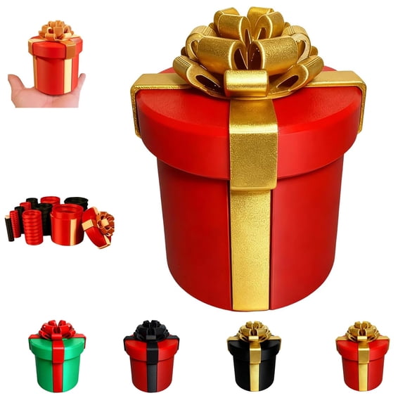 Annoying Nested Screw Gift Box, Annoying Money Gift Box, Reusable Screw Puzzle Box
