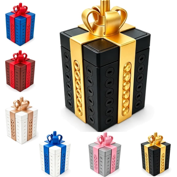 Annoying Nested Screw Gift Box, Christmas Annoying Gift Box