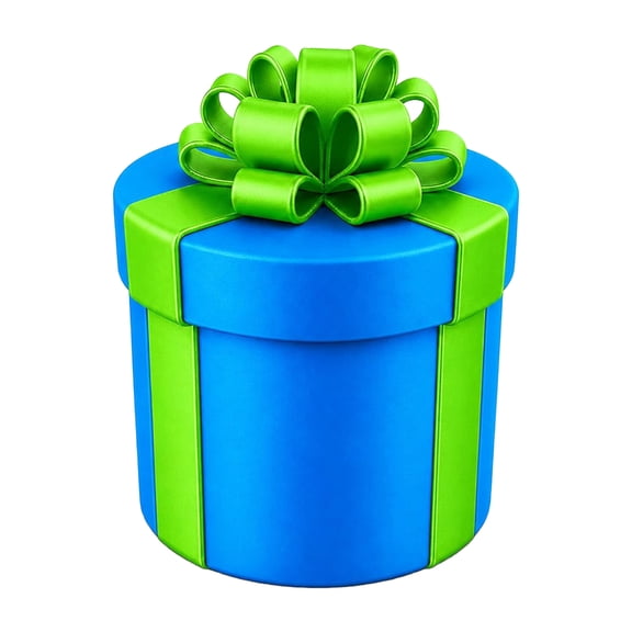 Annoying Nested Screw Gift Box, Reusable 3D Printed Nesting Boxes for Surprise Gift Giving.(Blue)