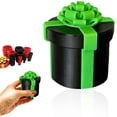 thumbnail image 1 of Annoying Nested Screw Puzzle Gift Box, Reusable PLA Prank Gift Box with Green Bow, Interactive Unboxing Game for Christmas Birthday, Holds Gift Cards Cash Small Jewelry, 1 of 5