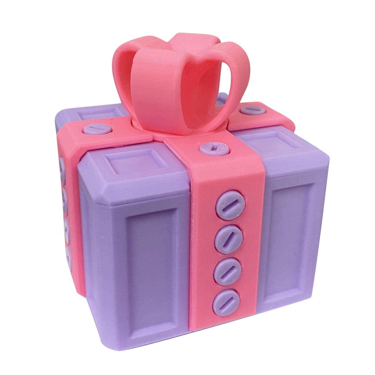 the Annoying Present, the Prank Box, Prank Box with Screw, 3d Printed ...