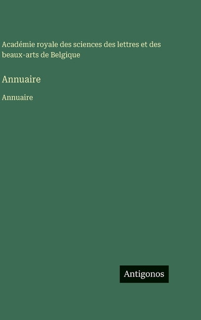 Annuaire: Annuaire, (Hardcover)
