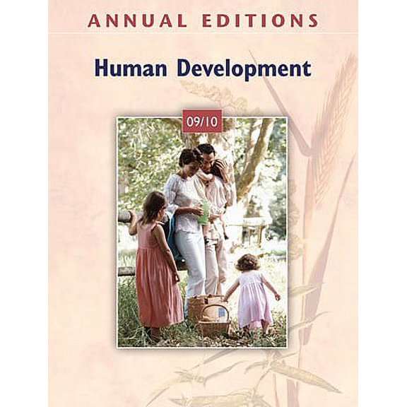 Pre-Owned Annual Editions: Human Development 09/10 (Paperback) 0073516368 9780073516363