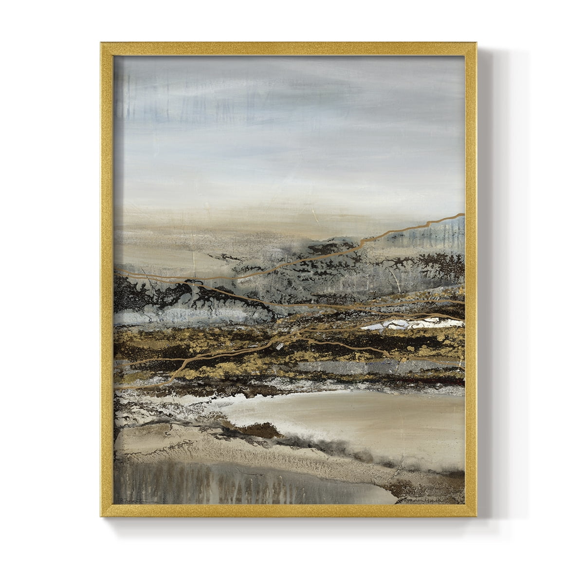 Annual Journey Framed Print in Gold Solid Wood Framed Print No Nail ...