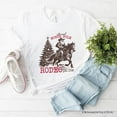 thumbnail image 1 of Annual North Pole Rodeo T-Shirt, Funny Cowboy Santa Christmas Tee for Country Lovers, 1 of 6