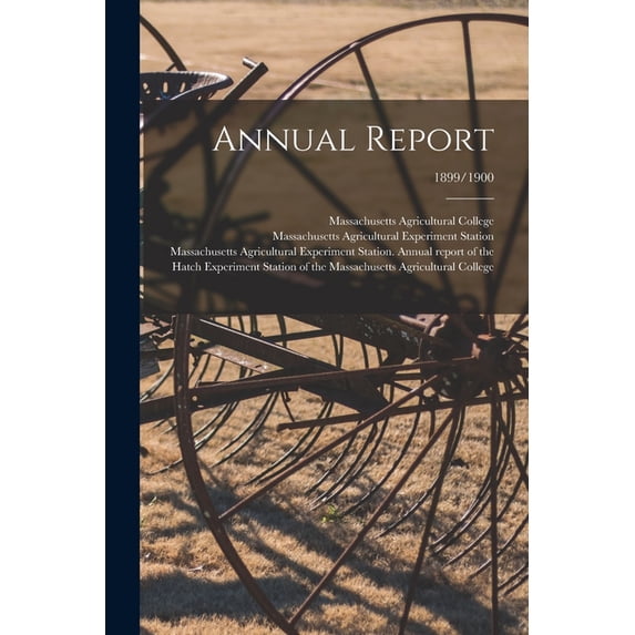 Annual Report; 1899/1900 (Paperback)