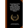 thumbnail image 1 of Annual Report of the New York State College of Agriculture at Cornell University and the Agricultural Experiment Station, Volume 1, 1 of 1