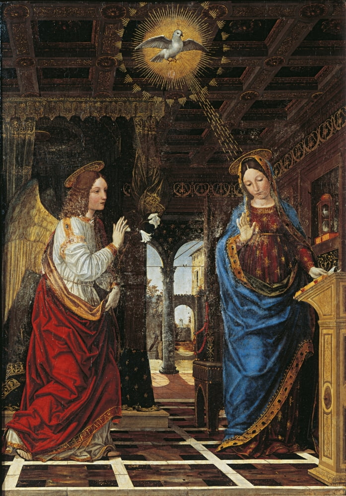 Annunciation Canvas Art - (24 x 36)