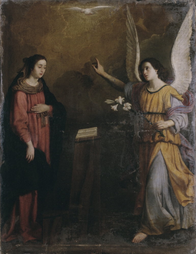Annunciation Canvas Art - (24 x 36)