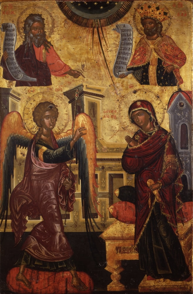 Annunciation Canvas Art - (24 x 36)
