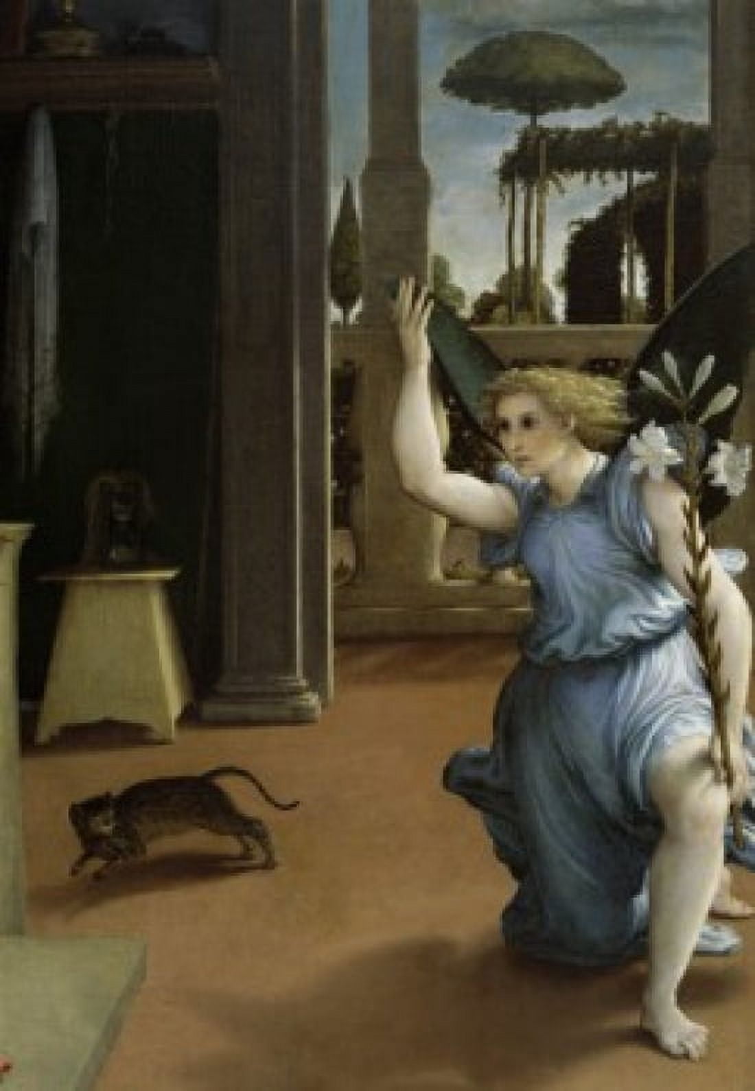 Annunciation (Detail) Lorenzo Lotto (c 1480-1556Italian) Oil on Canvas Civic Museum Recanati (Ancona) Italy Canvas Art - Lorenzo Lotto (18 x 24)