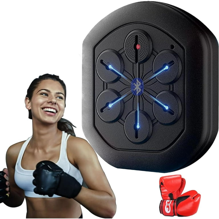 Annuodi Electronic Music Boxing Machine, Smart Boxing Training Punching  Equipment with App Integration, Wall Mounted Smart Boxing Game Machine for
