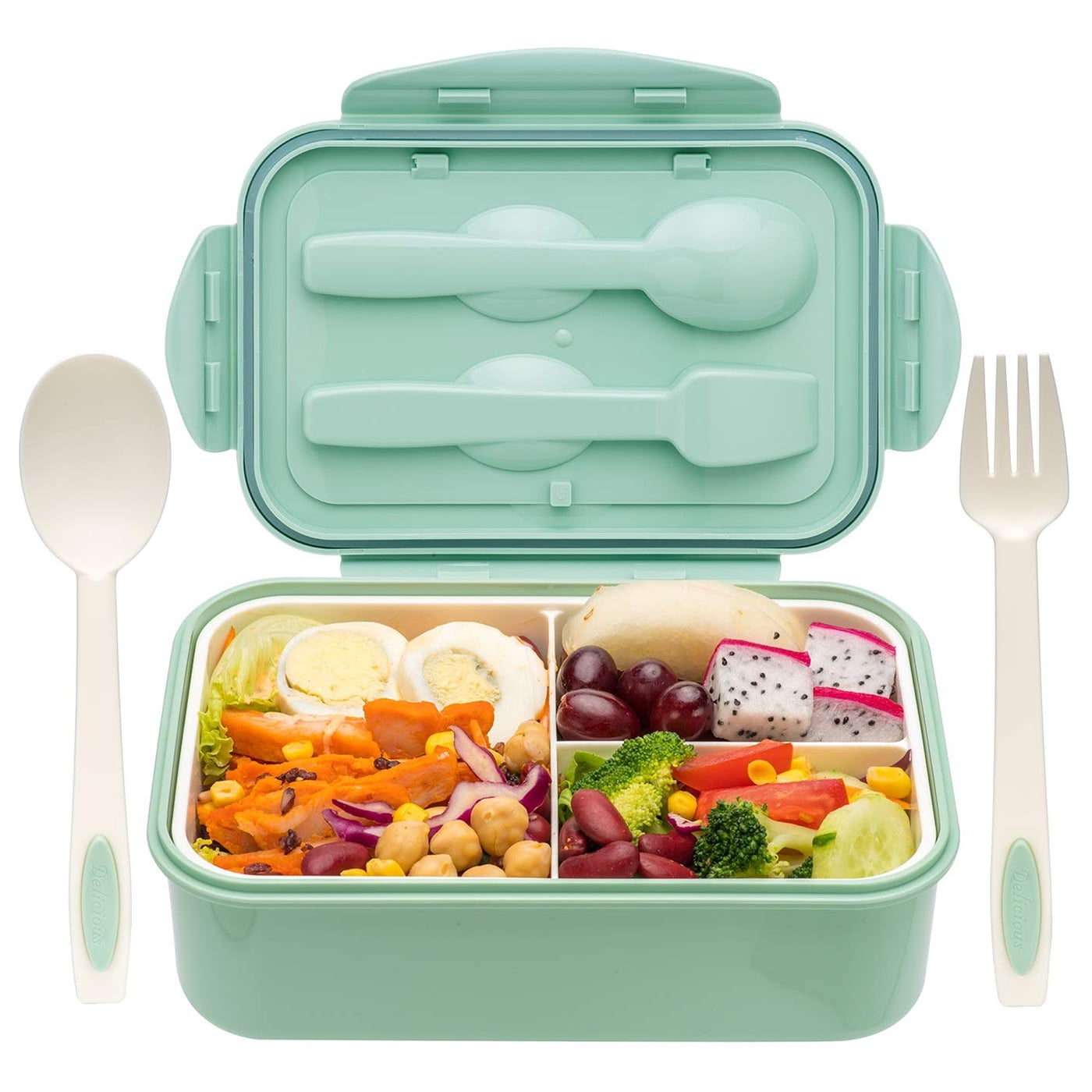  Bentgo® Modern - Versatile 4-Compartment Bento-Style Lunch Box,  Leak-Resistant, Ideal for On-the-Go Balanced Eating - BPA-Free, Matte  Finish and Ergonomic Design (Orchid): Home & Kitchen