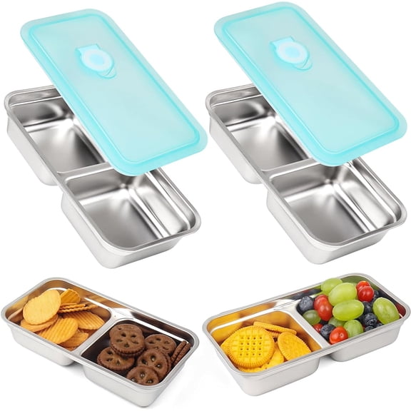 Annvchi Bento Boxes for Adults 1400 ML Bento Lunch Box With Spoon & Fork - Durable for On-the-Go Meal, BPA-Free and Food-Safe Materials