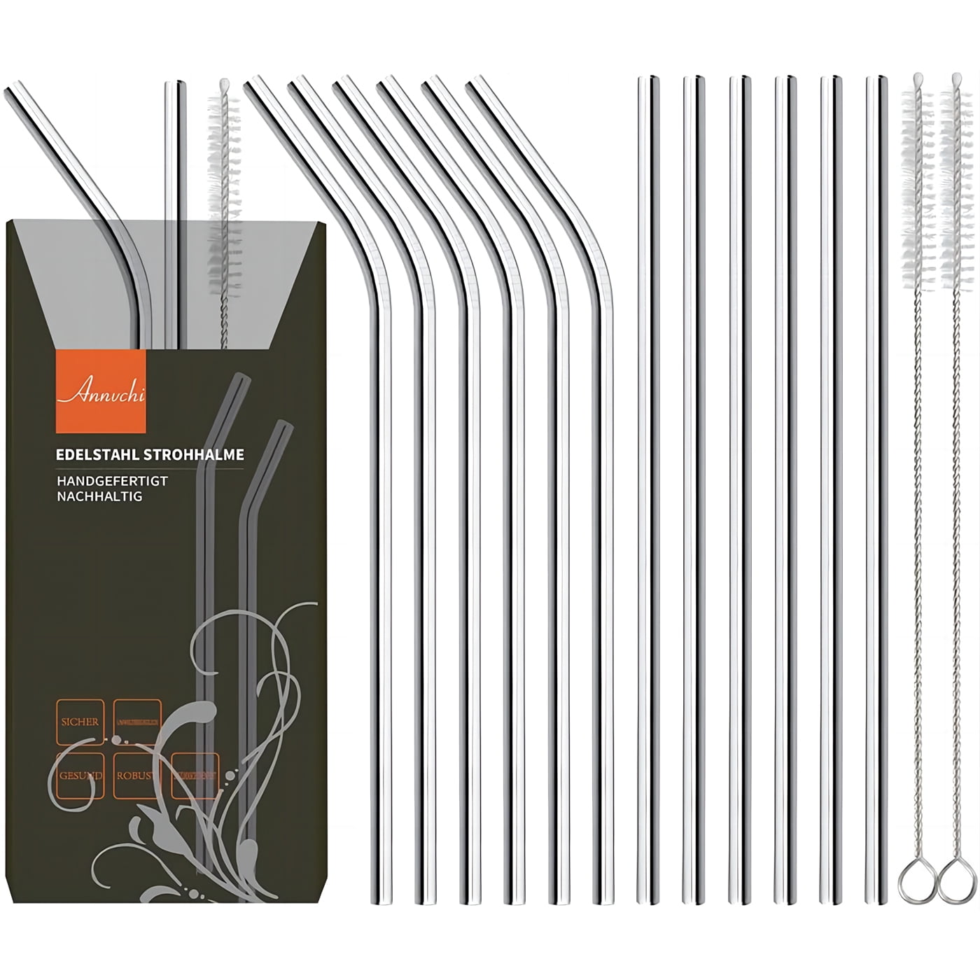 https://i5.walmartimages.com/seo/Annvchi-Stainless-Steel-Straws-304-Reusable-Metal-Straw-Set-Non-Toxic-with-Cleaning-Brush-6-Straight-6-Bend-2-Brush-Silver_ccd8e1dd-d90b-40ca-a49c-c56347c7f85b.9b2c2643f451f687a11c280a7dcfb4f8.jpeg