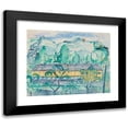 thumbnail image 1 of Anny Dollschein 14x12 Black Modern Framed Museum Art Print Titled - House in the Countryside (After 1938), 1 of 5