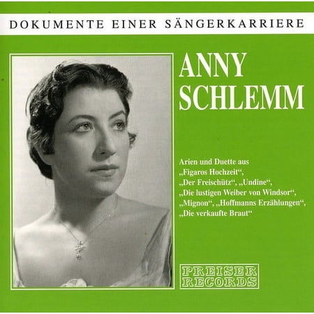 Anny Schlemm - Anny Schlemm - Classical - CD