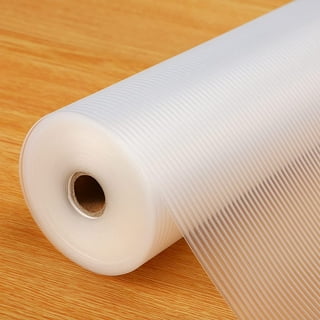 4 Roll Shelf Liner Non Adhesive Drawer Mat No Slip Grip Ribbed 12 X30 Pad  Clear, 1 - QFC