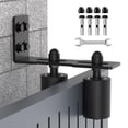 thumbnail image 2 of Sliding Gate Rollers 6-Gate Roller Guide Kit - Adjustable Sliding Gate Hardware With L-Brackets Driveway Gate 2 of 11