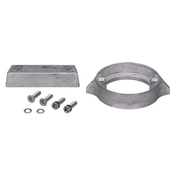 Anode Kit, 290hp Dual Prop, Aluminum, Cadmium-Free, Environmentally Friendly