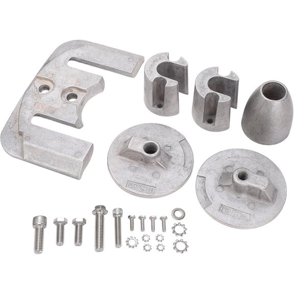 Anode Kit, Aluminum Sacrificial Anode Set Galvanic Protector CMBRAVO3KITA for MerCruiser Bravo III Sterndrive 2003 and Later