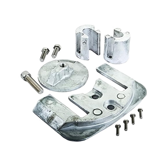 Zinc Anode Kit Compatible with MerCruiser Bravo II/III Saltwater Marine Sacrificial Anode Set Corrosion Protection 97-888761Q04 455-20804