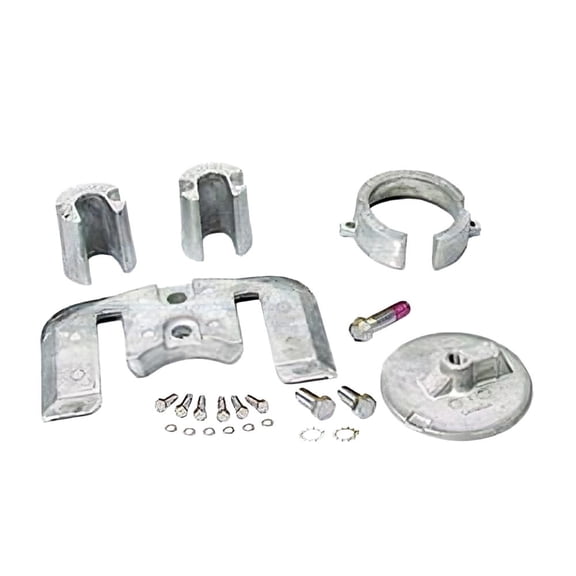 OEM Grade Zinc Anode Kit Compatible with MerCruiser Alpha One Gen II (1991+) Saltwater Sacrificial Corrosion Protection Marine Boat 888758A1 PMC10060A