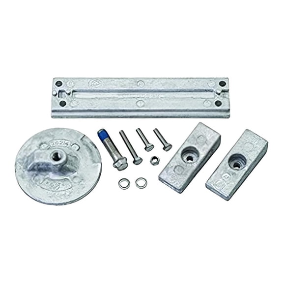 Zinc Anode Kit Compatible with Mercury Verado 200HP Saltwater Marine Sacrificial Anode Set Corrosion Protection 8M0116590 PMC10202A