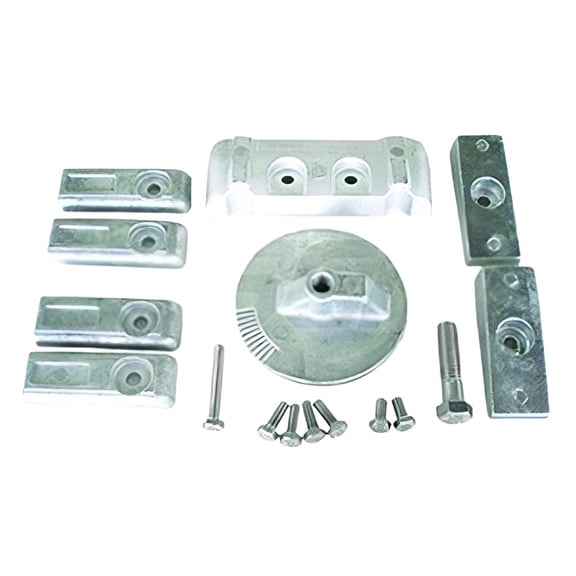 Zinc Anode Kit Compatible with Mercury Verado 250HP Saltwater Marine Sacrificial Anode Set Corrosion Protection 8M0116590 455-20816