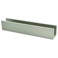 thumbnail image 1 of Anodized 1/2" Fixed Panel Shower Door Deep U-Channel - 95 in long, 1 of 3