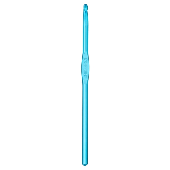 Loops & Threads Anodized Aluminum Crochet Hook - I / 5.5 mm Crochet Hook for Yarn - 24 Pack