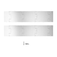 thumbnail image 1 of Door Kick Plate Anodized Aluminum Kick Plate Door Plate For Exterior Front Door Or Back Door Silver, 1 of 4