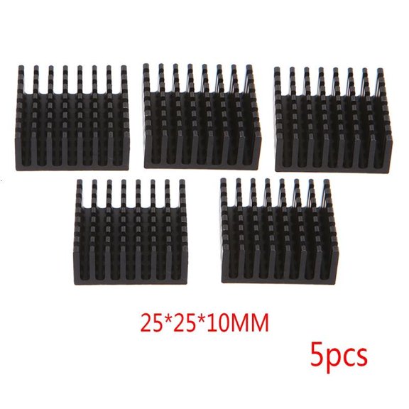 Anodized Aluminum Heatsink Electronics CPU Chipset Radiator Cooling Heat Sink