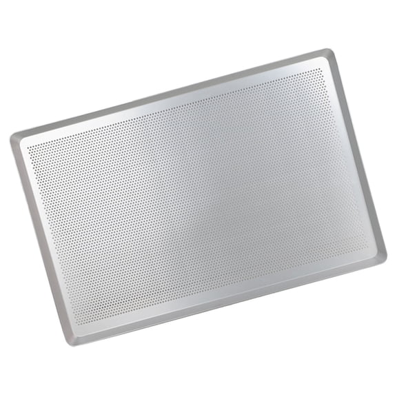 Anodized Aluminum Heavy Duty Roasting Rack With Nonstick Coating 60x40cm Round Corner Baking Sheet Rustproof Bakeware