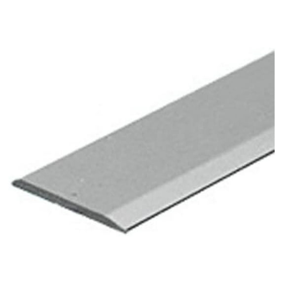 Anodized Aluminum Mirror Edge Molding - 12 ft - 5/8" Flat Face - Polished Aluminum Mirror Trim for Wall & Furniture - Easy Installation