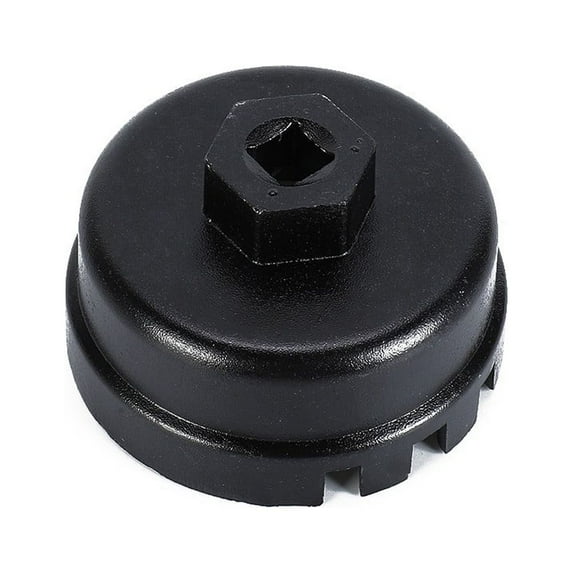 Anodized Black Oil Filter Wrench Cap Remover Tool Fits for Toyota Lexus 14Flutes
