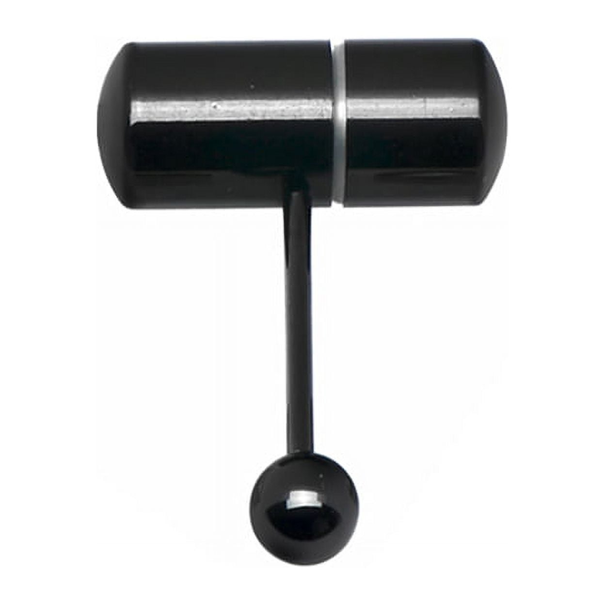 Lix Anodized Steel Vibrating Tongue Ring - 14G (1.6mm), 16mm Length, Multi-Color Lix Anodized Steel Vibrating Tongue Ring - 14G (1.6mm), 16mm Length, Multi-Color