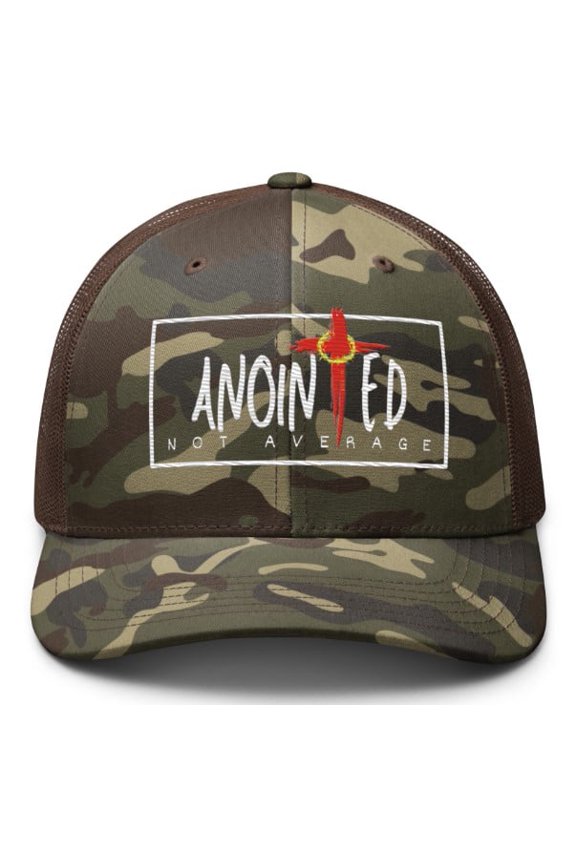 Black LOGO Trucker CAMO/BLK
