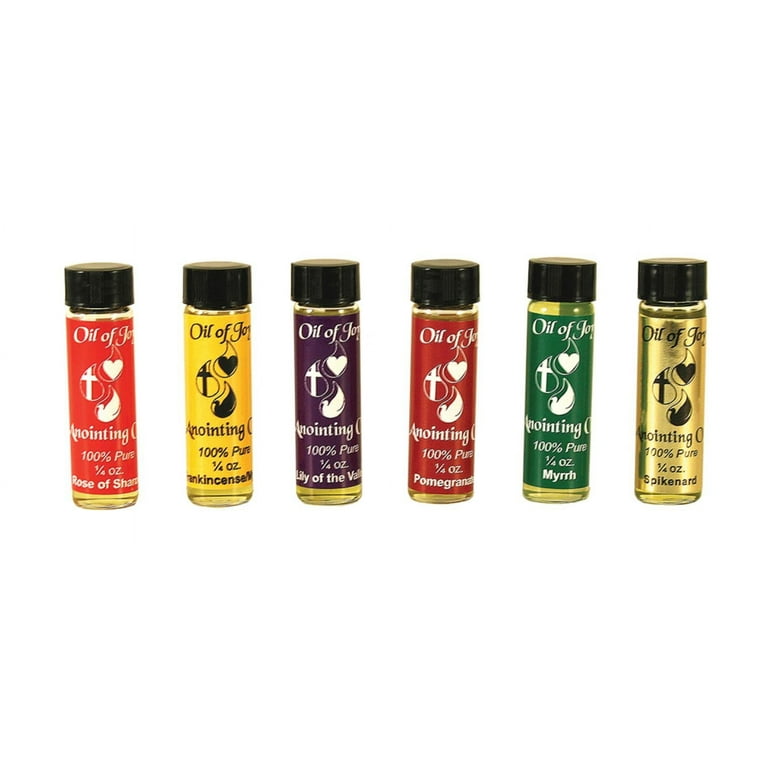 Anointing Oil Assorted 1/4 oz (Pack of 6)