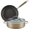 thumbnail image 1 of Anolon 84651 Advanced Home 3-Piece Nonstick Cookware Set - Bronze, 1 of 3