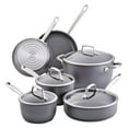 thumbnail image 1 of Anolon Accolade 10 Piece Hard Anodized Nonstick Induction Cookware Set, Gray, 1 of 17